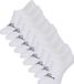 O'Neill 9-Pack No Show Footies Sokken Wit Maat 35-38