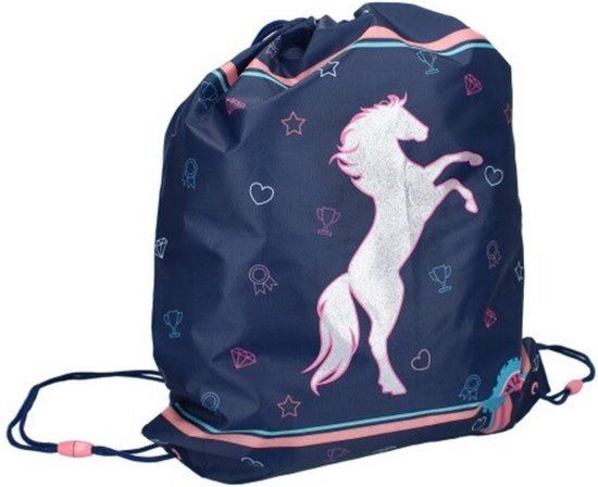4KidsOnly Milky Kiss Gymtas - Zwemtas - 40 cm - Blauw - Voor Kinderen