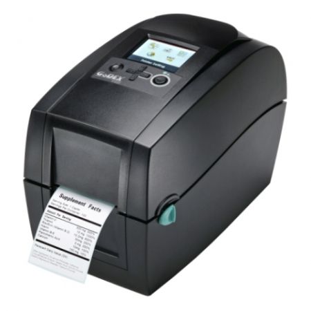 Godex RT230i Labelprinter - 300 x 300 DPI - Zwart