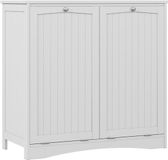 Vicco Bianco Badkamerkast – 83 x 80 cm met 2 wasmanden Wit