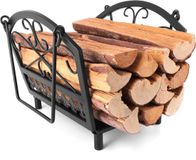 Unyqoos® Houten mand voor haardhout
