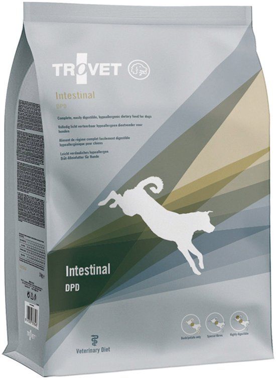 TROVET Intestinal DPD Hond - 10 kg + 6 x 400 gr blikken