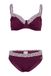 Fashy Bikini met vormbeugel en verstelbare bandjes, bordeaux, in C-cup, bordeaux, 46 / C