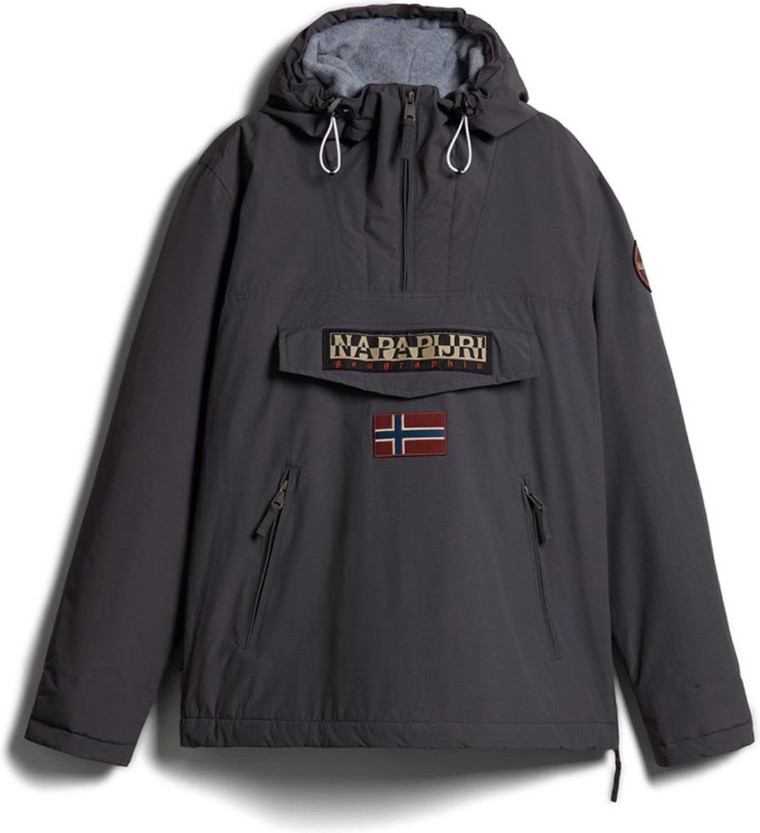 Napapijri Rainforest Pocket 2 Q3-22 - Donkergrijs - Polyamide - Heren