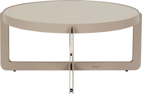 Zuiver Centre Salontafel Rond 68 cm Beige