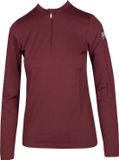 Mondoni Active Trainingsshirt Longsleeve - Maat: M - Bordeaux - Polyester