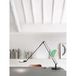 Luceplan Berenice Lampe de Table 30x30 Verre Rouge/Noir