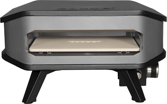 Cozze Gas Pizzaoven 13'' - Zwart/Grijs - 5kW - Incl. Pizzasteen
