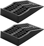 VEVOR Autohellingen, 2-Pack, 66 M Hefhoogte, Draagbare en Vlakke Autohellingen voor Garageonderhoud, Olieverversingen en Vrachtwagenreparaties, Laadvermogen 2268 Kg (Per Helling)