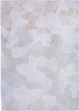 Louis De Poortere Wasbaar Binnen & Buiten Vloerkleed - 140 x 140 cm - Coral Oyster White - Laagpolig Tapijt - Gerecycled PET - Made in Belgium - Circulair