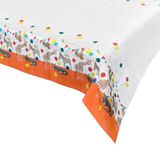 Talking Tables Safari tafelkleed met dierenthema voor meisjes en jongens, verjaardag of babyshower, milieuvriendelijk wegwerptafelkleed, Madagaskar, jungle, 180 x 120 cm