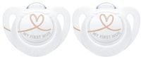 Nuk Fopspeen Baby Siliconen 0-2 Maanden Set van 2 My First