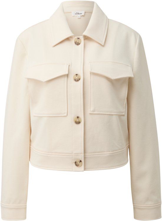 s.Oliver Indoor-Jacke Vrouwen Lichtbeige Maat 42