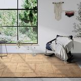 Villeroy & Boch Woltapijt Alexis - natuur woonkamertapijt - handgeweven en milieuvriendelijk - boho tapijt wol voor woonkamer, slaapkamer, eetkamer, hal, keuken - beige, 190x280 cm