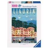 Ravensburger - Puzzel voor volwassenen - Puzzel van 1000 stukjes - Ligurische ansichtkaart - Volwassenen en kinderen vanaf 14 jaar - Puzzel van topkwaliteit - Landscape & Escape - 12001233