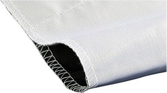 Falcon Eyes StudioKing Achtergronddoek 2,9x5 m Wit/Zwart