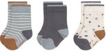 Lässig Socks GOTS 3 pcs. assorted Sheep blue, Size: 12-14