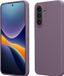 kwmobile telefoonhoesje geschikt voor Samsung Galaxy A57 5G - Hoesje met siliconen coating - Smartphone case in Bleke iris