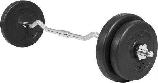 Gyronetics EZ Curlset - 30 kg - Kunststof - Zwart