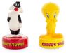 Looney Tunes Sylvester et Tweety moulins à sel et poivre en céramique | Ensemble de 2