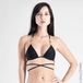 Lucky Cheeks - Bikini Zwarte Liefde Triangel Top Zwart