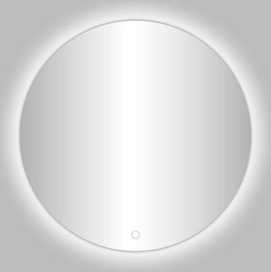 Best Design Ingiro Ronde Badkamerspiegel - 60x60cm - LED - Zilver