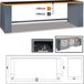Beta 2.8-m-lange werkbank, voor werkplaatsombinaties C55BO/2,8