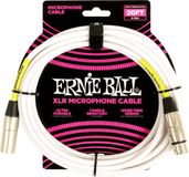 Ernie Ball 6389 microfoonkabel XLR male-XLR female 6m wit
