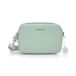 MANDARINA DUCK Mellow Leather Crossbody Camera Bag Iceberg Green Mintgroen
