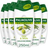 Palmolive Naturals - Douchecreme - Olijf Melk - 6 x 250 ml - Voordeelverpakking
