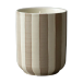 DBKD Bougie parfumée Burn 60 h Rayures crème