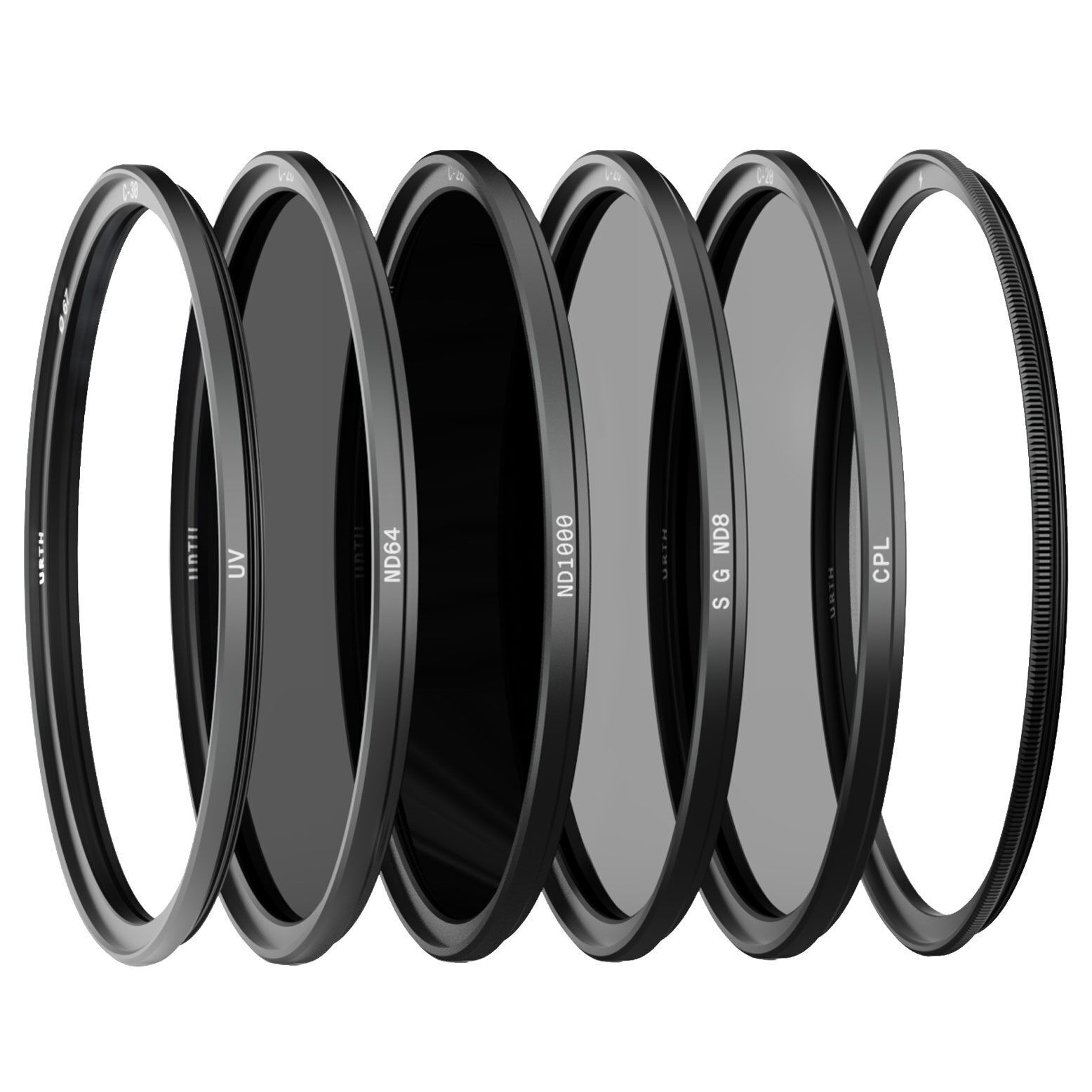 Urth 43mm Magnetic Landscape Filter Kit Plus+ (UV, CPL, SGND8, ND64, ND1000)