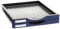 M-Office Atenea Pack 2 Cajones Pequeños para Estructura Sostenible Modular Producto 100% Reciclado Y Reciclable Frontales Intercambiables (Azul)