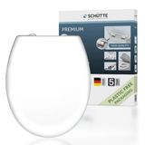 Schütte WC-bril 82600 WHITE - Duroplast - Soft Close