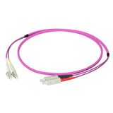 EFB Elektronik O0323FT.35 InfiniBand Glasvezelkabel 35 m LC SC OM4 Violet