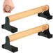 Parallettes Poignées de pompe Poignées de pompe Poignées de callethénisme - Bois - Antidérapant - 10 cm