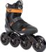 K2 MOD 110 men's softboot speed skates - Aluminium frame, 110 mm wheels, size 44.5, black/orange