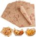 Papier plastique – Respectueux de l'environnement et adapté au contact alimentaire – Lot de 200 feuilles – 30 x 20 cm