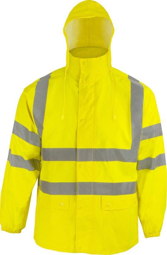 Prevent Terratrend Werkjas met hoogzichtbare strepen, geel