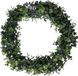 Bellatio Design couronne décorative Eucalyptus - 56 cm - vert