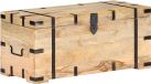 vidaXL Opbergkist 90x40x40 cm massief mangohout