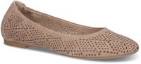 Caprice Dames Ballerina 9-22101-44 317 G-breedte Bruin Leer Maat 38 EU