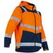 Lma Softshell Haute Visibilité Bicolore Orange / Marine Cible M