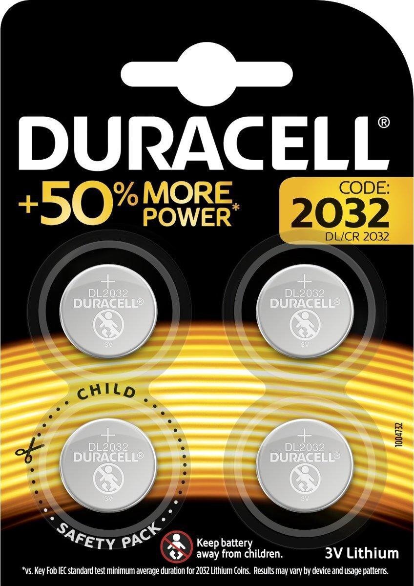 Duracell 6 blisters CR2032 Knoopcelbatterijen - 4 stuks