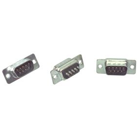 Valueline Sub-D Plug 9-Pins Male Zilver