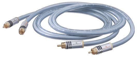 Oehlbach XXL Series 2 RCA - 0,5m - Zilver