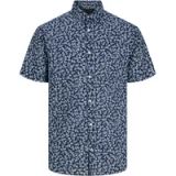 JACK & JONES Overhemd 'JPRBLasummer' blauw / lichtblauw / donkerblauw