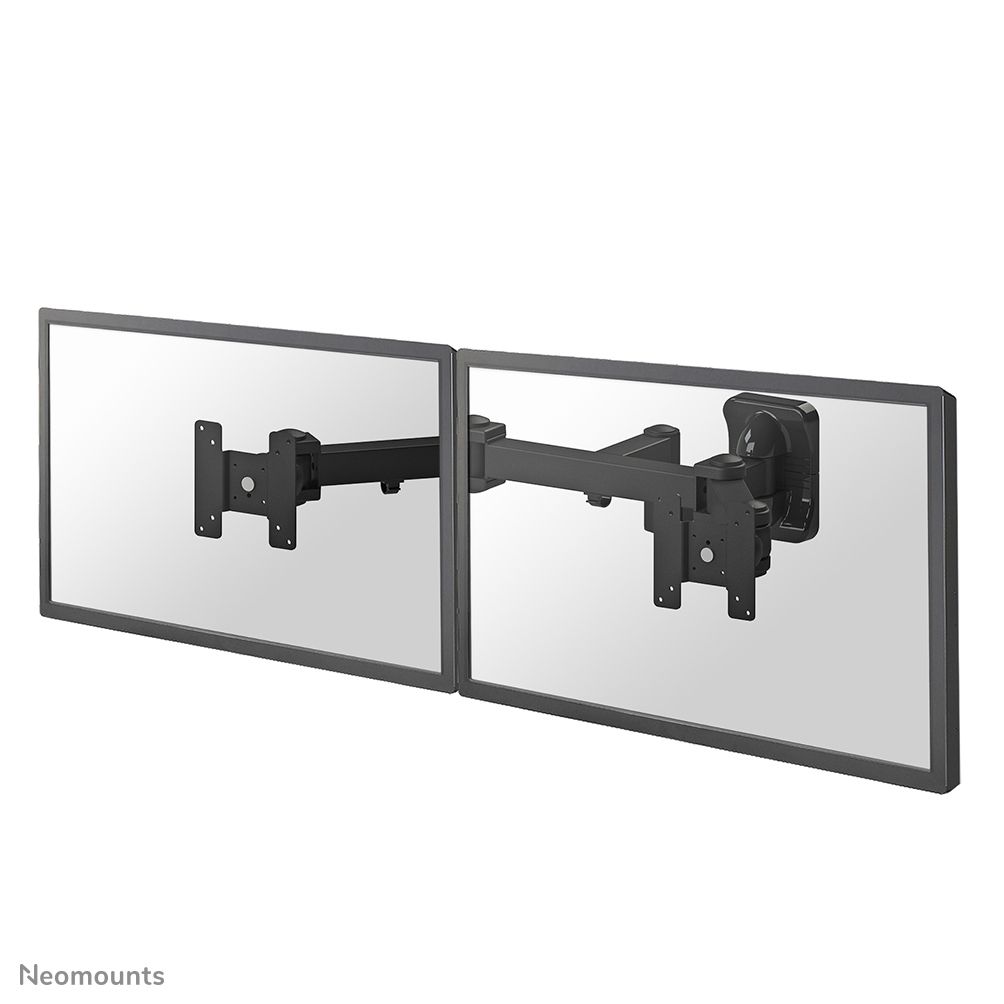 Neomounts FPMA-W960D Monitorbeugel - Muurbeugel - 10-27 inch - Zwart
