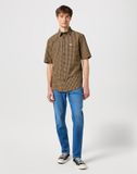 WRANGLER Jeans blauw denim