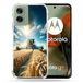 Cokitec Motorola G55 5G Versterkte hoes Landbouw Oogstmachine Tarwe